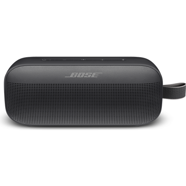 BOSE SoundLink Flex – Bärbar Bluetooth-högtalare, trådlös vattentät högtalare för användning utomhus på resor, Svart