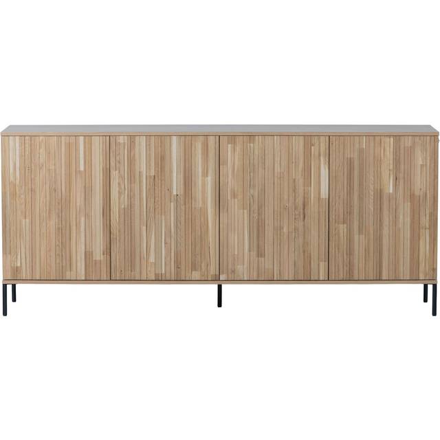 WOOOD - Sidebord Gravure New 200 cm - Svart