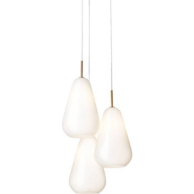 Nuura Aps - Anoli 3 Chandelier Nordic Gold/Opal Nuura