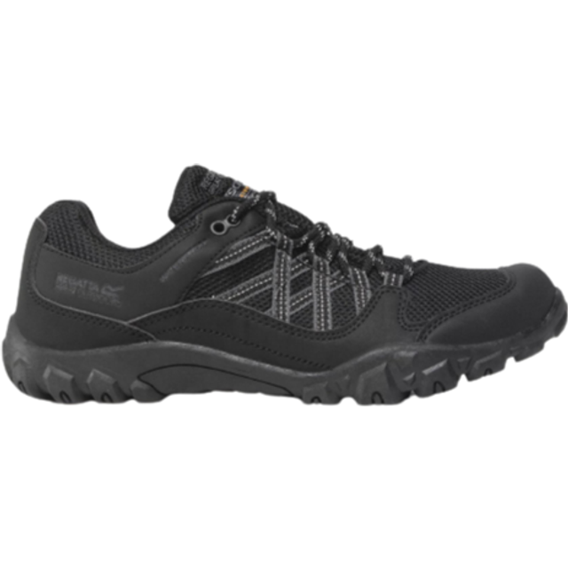 Regatta Men's Lightweight Edgepoint III Waterproof Walking Shoes Black Granit, Size: UK 9.5 - Uk 9.5