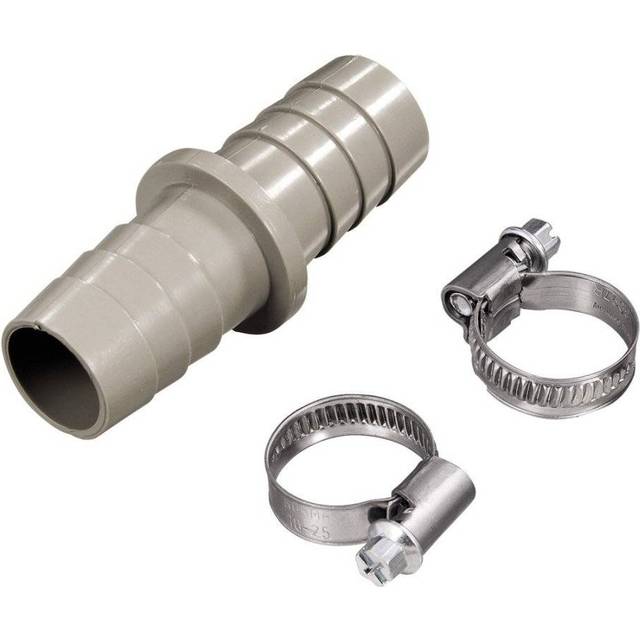 Washing Machine Dishwasher Outlet Connector Drain Hose Joiner 20mm outer 17mm in