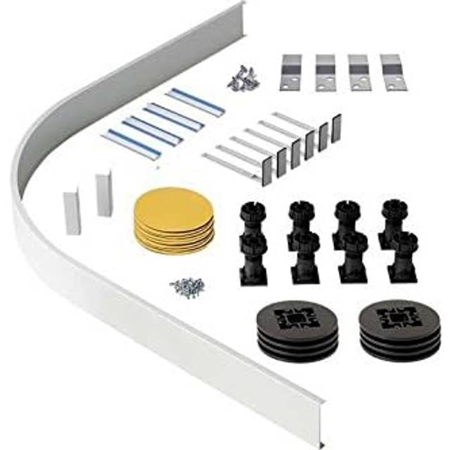 Bathstore panel easy plumb kit for quadrant and offset quadrant shower trays