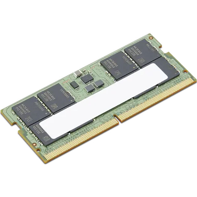Lenovo ThinkPad - DDR5 - modul - 32 GB - SO DIMM 262-pin - 5600 MHz / PC5-44800 - grön - för Legion T5 26, ThinkCentre M70q Gen 5, M90q Gen 5, ThinkPad L14 Gen 5, P14s Gen 5