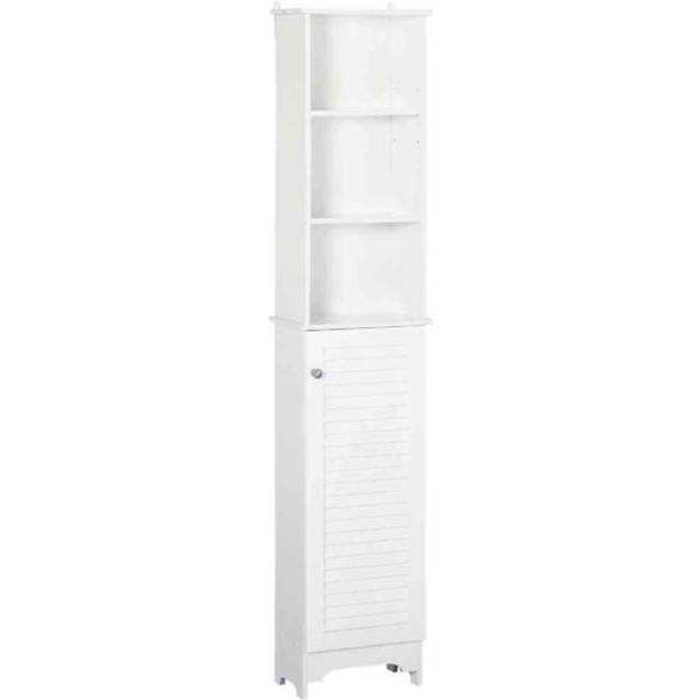 HOMCOM l Bathroom Storage Cabinet White - Home Living | TJ Hughes