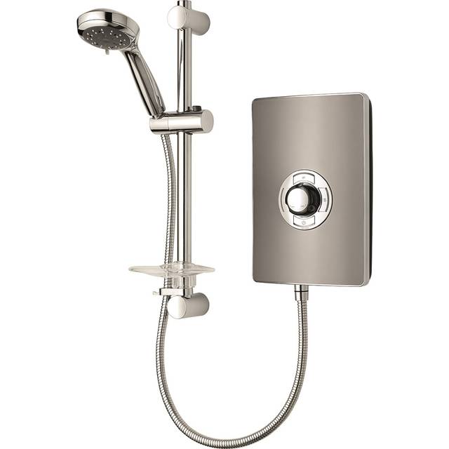 Triton Aspirante Electric Shower 8.5kW Gun Metal Modern 3 Spray ASP08GUNMTL