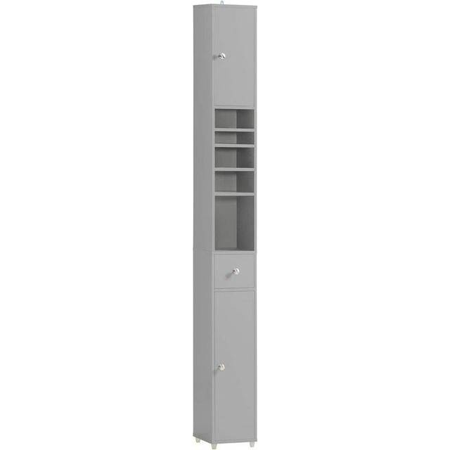 SoBuy BZR34-HG,Bathroom Tall Cabinet Cupboard Bathroom Cabinet Storage