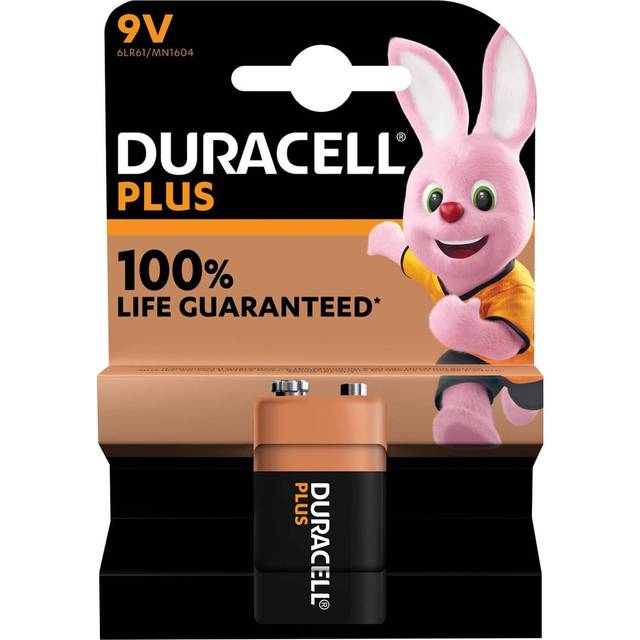 Duracell E/9 V/6LR61/6LF22 PLUS POWER BATTERI (1 st.)
