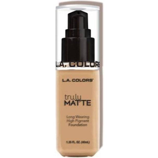L.A. COLORS Truly Matte Foundation  Natural  1.35 Fl Oz