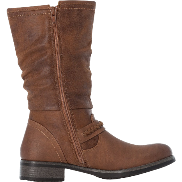 (7.5 (Adults')) 98860-22 | Brown | Women's Mid Calf Boots