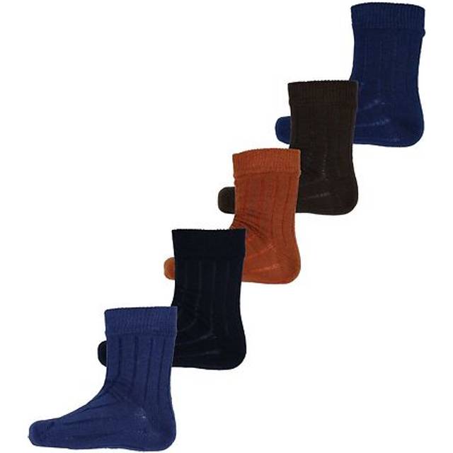 MINYMO Socks W. Pattern (5-Pack) |Multi/patterned |23\26