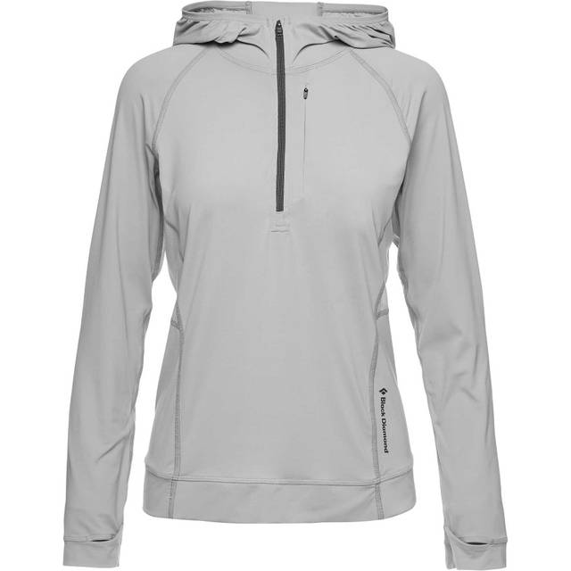 Black Diamond W Alpenglow Pro Hoody Pewter (S)