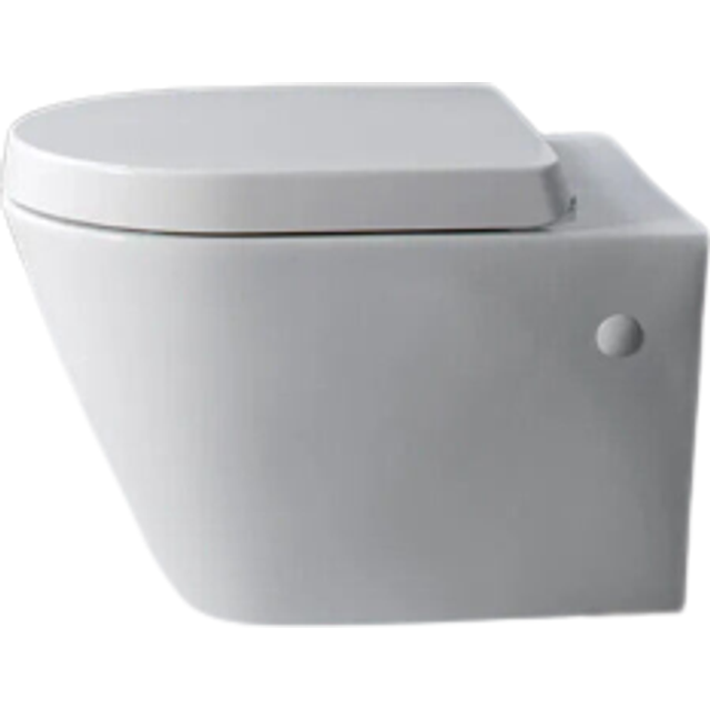 RAK Resort Alpine White Back To Wall Hung Toilet Pan - RSTWHPAN