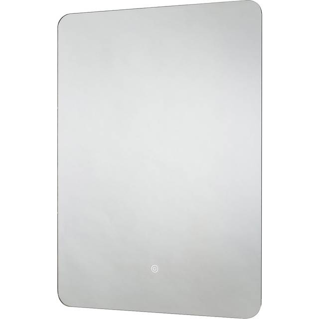 Sensio Reagan Rectangular Backlit Heated Bathroom Mirror with Lights & Shaver Socket 800 x 600mm