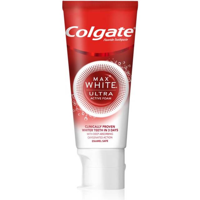 Colgate Max White Ultra Active Foam Blekningstandkräm 50 ml