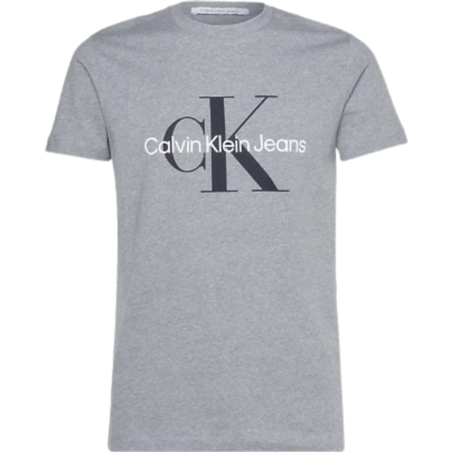 CALVIN KLEIN JEANS Core Monologo Slim Tee |Grå |M