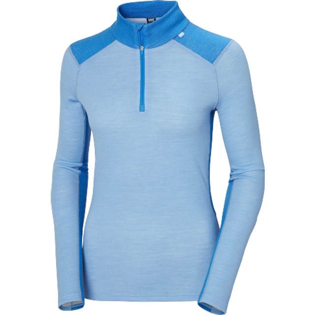 Helly Hansen Dam W LIFA Merino Midw 1/2 blixtlås långärmad T-shirt (paket med 1)