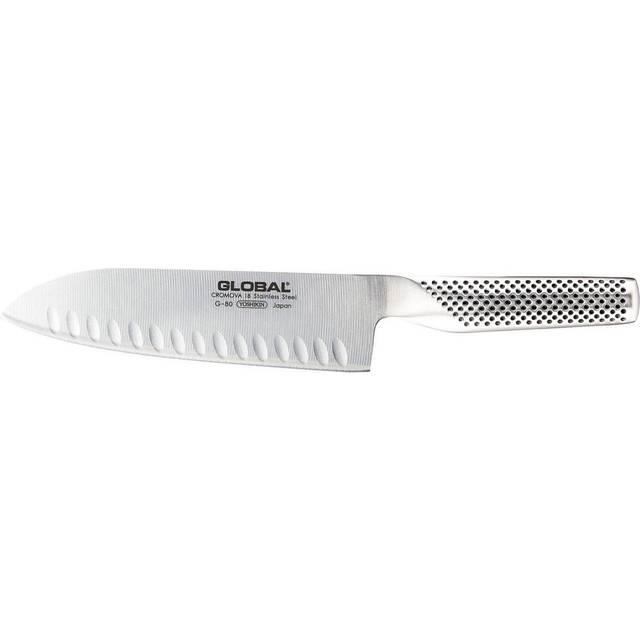 G-80 Santokukniv Olivslipad 18 cm - Stål