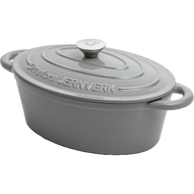 Orrefors Jernverk Gjutjärnsgryta Grå 3.5L