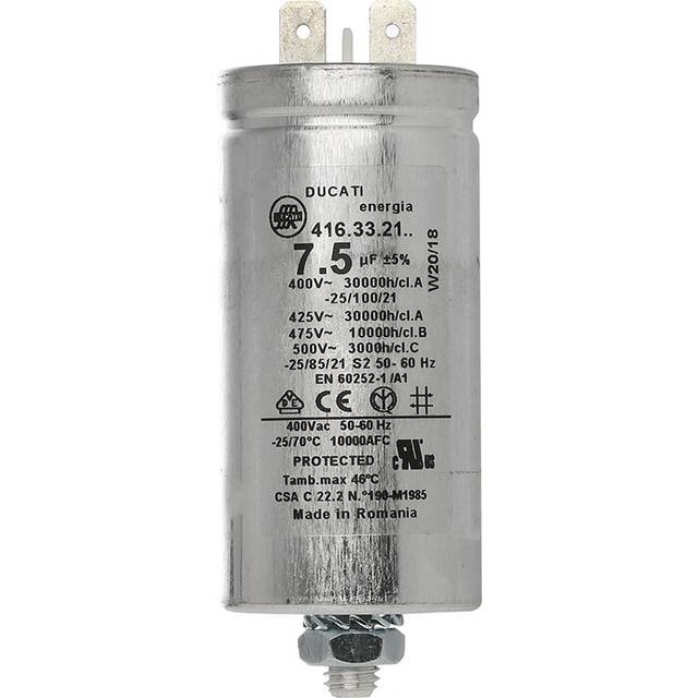 7.5uf Capacitor Hotpoint Indesit Creda Ariston Proline Tumble Dryer Genuine Part
