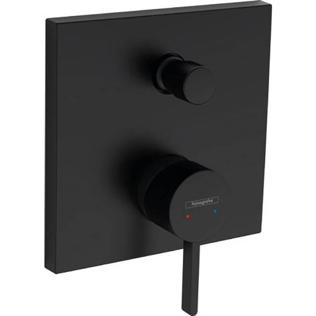 Hansgrohe Finoris Matt Black Concealed Single Lever Bath Mixer Valve
