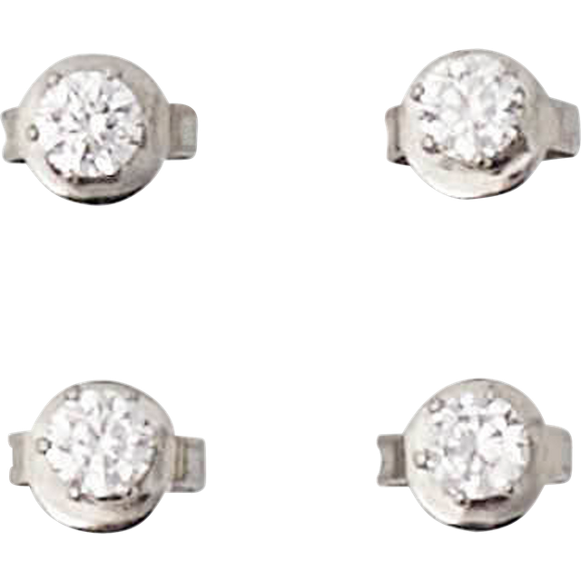 Edblad - Örhängen One Studs Crown Mini Steel 4-pack - Silver