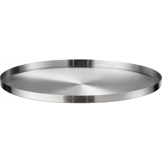 Blomus - Peasy Tray S - silber/HxØ 1,4x30cm - silver (1.4 x &#8960;30.0cm)