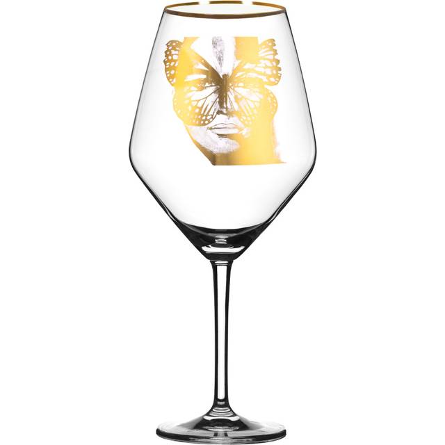 Golden Butterfly Vinglas 75cl, Guld - Carolina Gynning