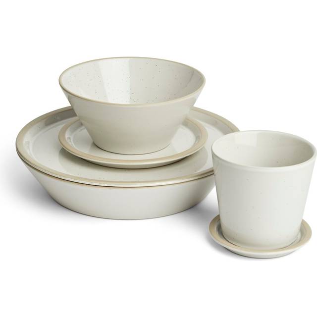 Urban Dining Dinnerware Set White, 6 Piece Set