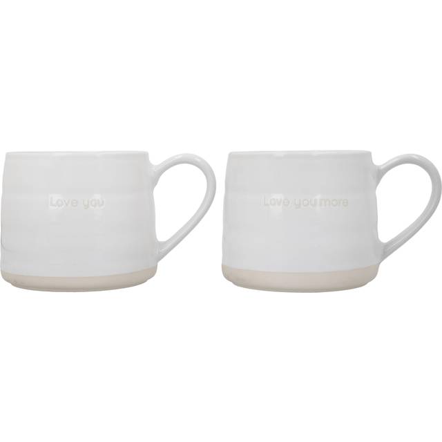 Mikasa Mk Heart Mugs Set Of 2 - One Colour