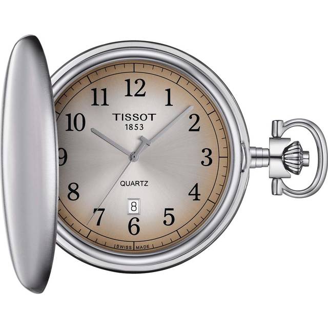 Tissot Savonnette Lommeur i stål Ø48,5