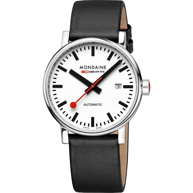 Mondaine Evo2 Big Auto 40mm Grape Leather