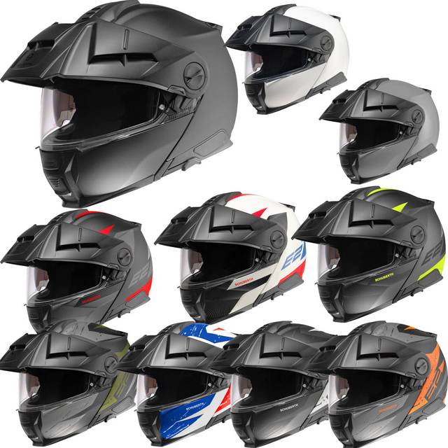 Schuberth E2 Explorer, flip up helmet