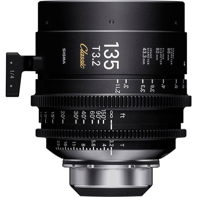 Sigma Cine FF Classic Metric 135mm T2.5 - PL Mount