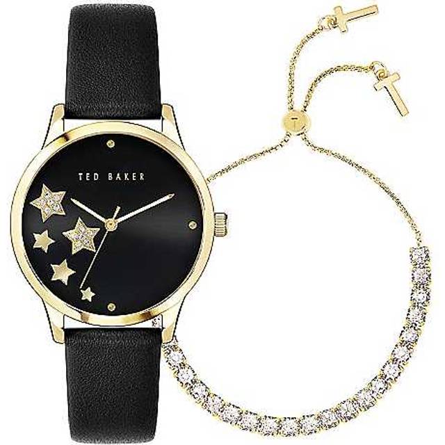 Ladies Fitzrovia Stars Stainless Steel Black Watch BKGFW2217