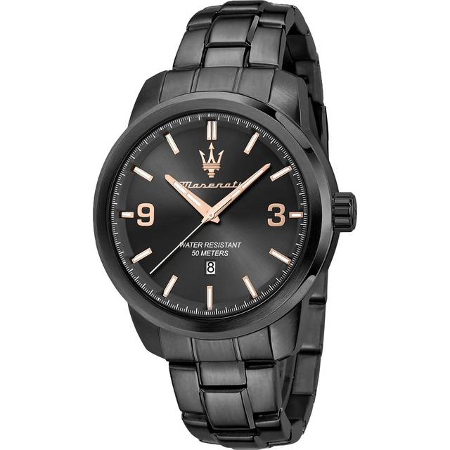 Maserati Herrklocka, tid och datum, analog – 44 mm, Gevär Rod, 44mm, armband