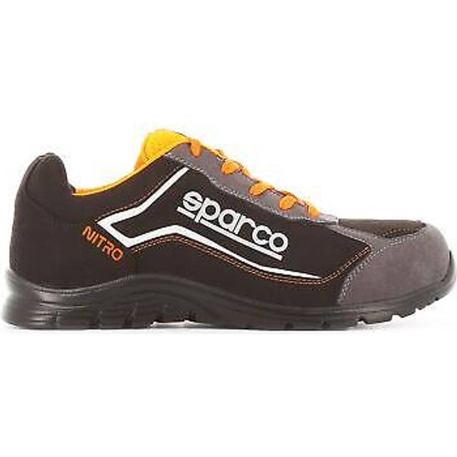 Sparco Nitro S3 SRC Safety Shoes - Colour: Didier (Black / Grey), Size: UK 5 / Eur 38, Black/grey