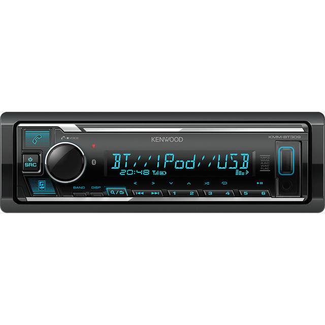 Kenwood KMM-BT309, bilstereo med bluetooth och kort chassi