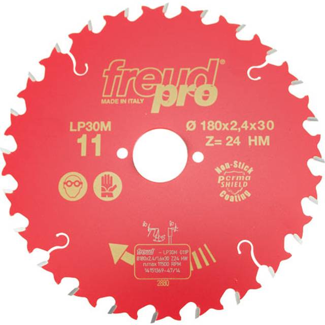 FREUD LP30M 011 TCT Circular Saw Blade - 180mm x 30mm - 24T