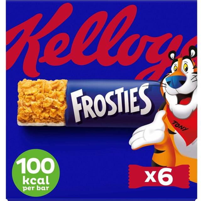 Kellogg's Frosties Cereal Breakfast Bars 6x25g