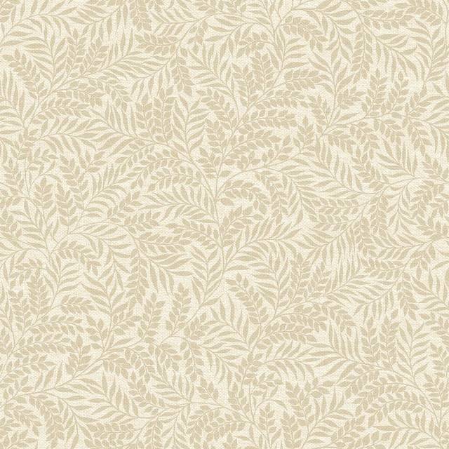 Holden Decor Mini Leaf Trail Wallpaper In Beige