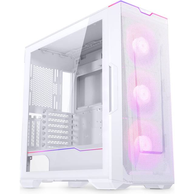 Phanteks Eclipse G500A / Tempered Glass /  DRGB / 3x140mm - Matte White