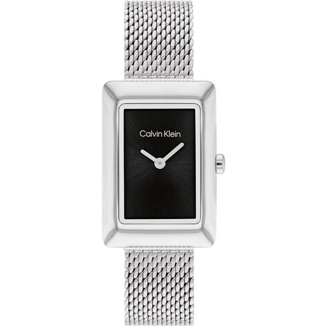 Calvin Klein Styled 25200399 - Dam - 20 mm - Analogt - Quartz - Mineralglas - Black (14 mm)