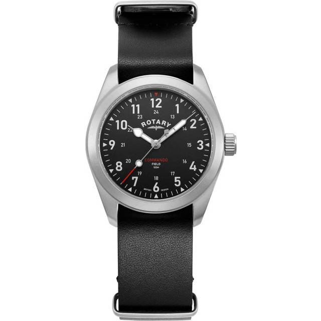 Rotary GS05535/19 Herrenuhr RW 1895 Field 37mm 10ATM