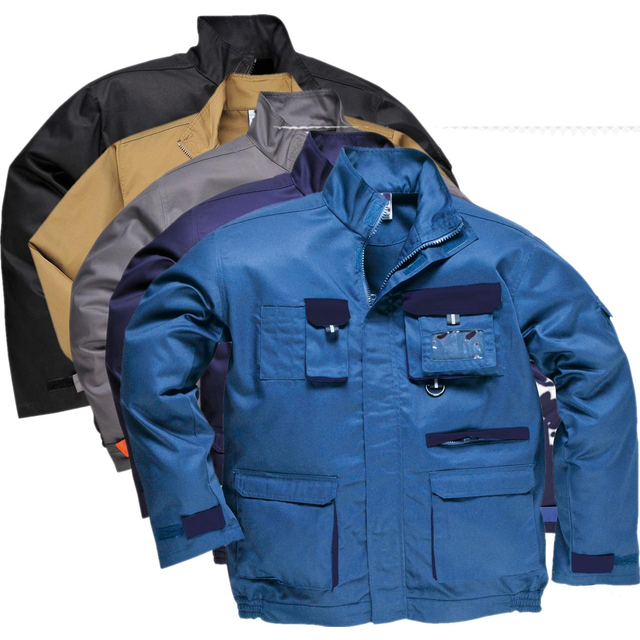 Portwest Texo Contrast Jacket TX10 Navy 3XL Colour: Navy, Size: 3XL