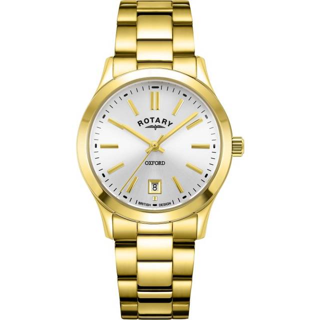 Rotary Contemporary Oxford Gold Plated Watch LB05523/06