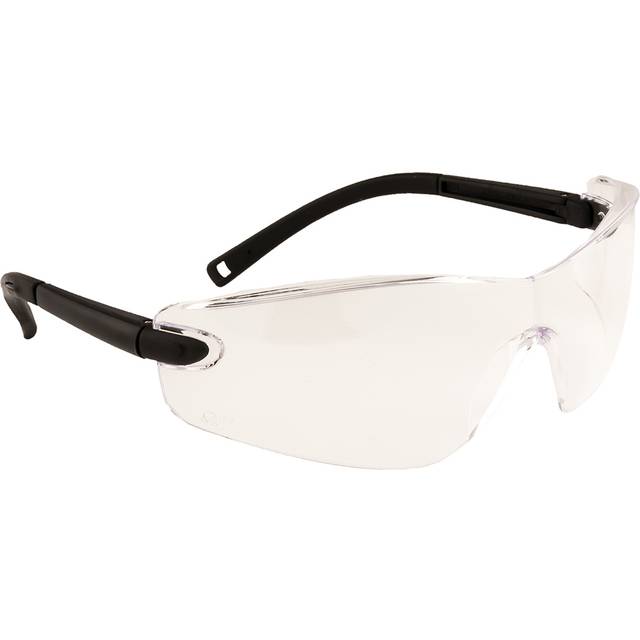 Portwest Profile Safety Spectacles PW34 Clear One Size Colour: Clear,