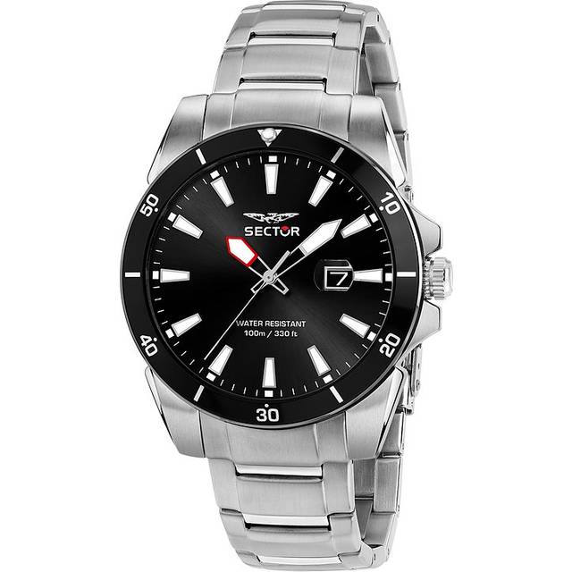 Sector 450 Men's Steel Watch Black Steel (r3253276011)