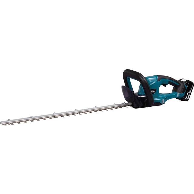 Makita DUH607 18v LXT Cordless Hedge Trimmer 600mm 1 x 5ah Li-ion Battery Charger
