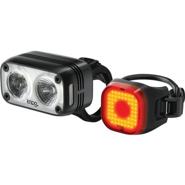 Knog Blinder Road 400 Front + Mini Square Rear Light Set