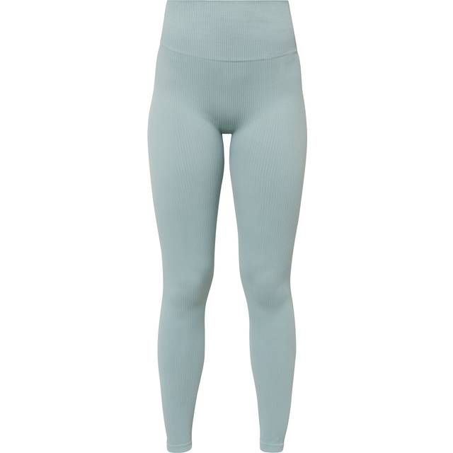 Röhnisch Women's Seamless Rib Tights Silver Blue, S/M